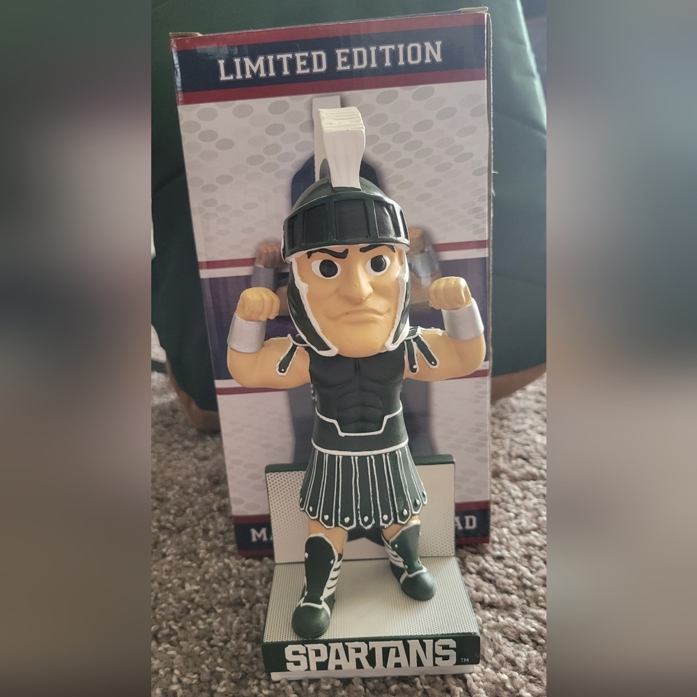 Limited Edition MSU Sparty Bobblehead